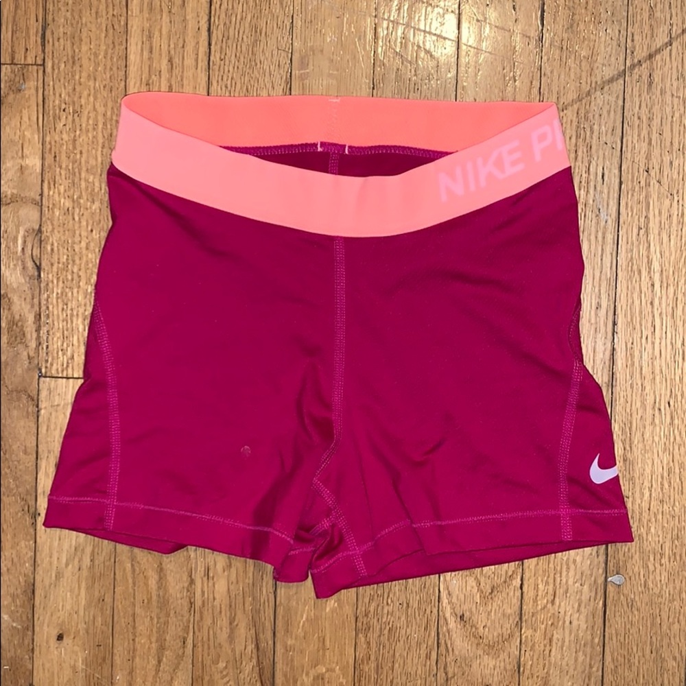 Nike pro dri fit compression shorts